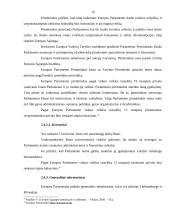 Europos parlamento rinkimų tvarka, struktūra ir funkcijos 9 puslapis