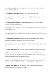 The usage of proper nouns: J.K. Rowling "Harry Potter and the chamber of sectrets" 9 puslapis