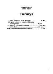 Ignas Šeinius 3 puslapis