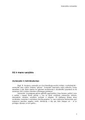 Asmenybės savianalizė 3 puslapis
