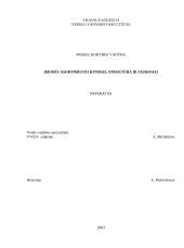 Įmonės asortimento kitimas, struktūra ir veiksniai