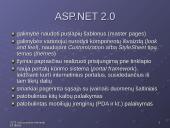 Internetinės technologijos: ASP (Active Server Pages) 11 puslapis