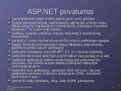 Internetinės technologijos: ASP (Active Server Pages) 12 puslapis