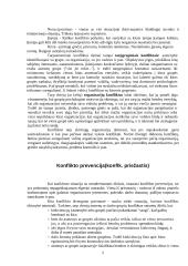 Konfliktų esmė, prevencija bei sprendimas 5 puslapis