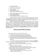 Konfliktų esmė, prevencija bei sprendimas 8 puslapis