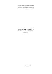 INTOSAI veikla ir leidiniai