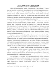 Lietuvos ir Italijos Konstitucijos: jų panašumai ir skirtumai 2 puslapis