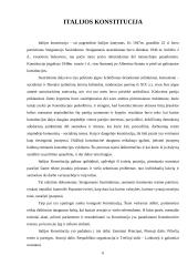 Lietuvos ir Italijos Konstitucijos: jų panašumai ir skirtumai 4 puslapis