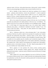 Lietuvos privatizavimo politikos įgyvendinimas (1990-2007) 6 puslapis