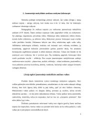 Jaunesniojo mokyklinio amžiaus vaikų ugdymas 4 puslapis