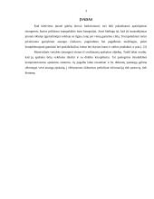 Kintamosios informacijos nešiklių (laikmenų) paruošimas, kompiuterizuojant materialinių vertybių apskaitą 3 puslapis