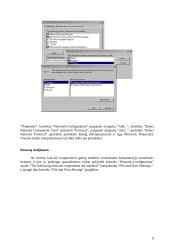 Kompiuterinio tinklo įrengimas ir paleidimas 9 puslapis