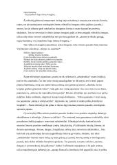 Mitologinis pasaulis J. Vaičiūnaitės eilėraščių cikle "Senoviniai raštaženkliai" 2 puslapis