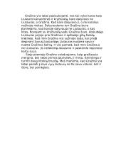 Moters samprata A. Mickevičiaus poemoje "Gražina" 2 puslapis