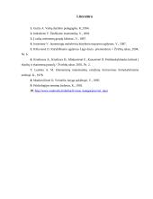 Kūrybiškumo ugdymas, formuojant elementarius matematinius vaizdinius priešmokykliniame amžiuje 8 puslapis