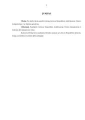 Lietuvos Respublikos Aukščiausiojo Teismo kompetencija 3 puslapis