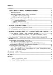 Darbuotojų motyvacijos skatinimo galimybės: UAB "Transcom worldwide Vilnius" 2 puslapis