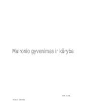 Maironio gyvenimas ir kūryba 11 puslapis