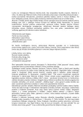 Maironio gyvenimo faktai 19 puslapis