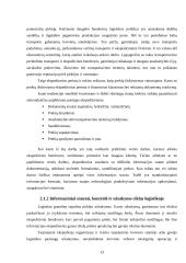 Logistikos valdymo analizė: krovinių gabenimas UAB "Benmore" 13 puslapis