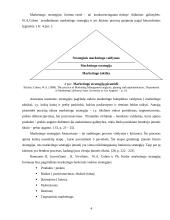 Marketingo strategijos formavimo teoriniai aspektai 4 puslapis