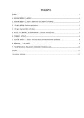 Marketingo komplekso analizė: rinkinys "Kosmodisk classic"