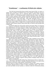 Martynas Mažvydas ir pirmoji lietuviška knyga "Katekizmas" 3 puslapis