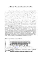 Martynas Mažvydas ir pirmoji lietuviška knyga "Katekizmas" 7 puslapis