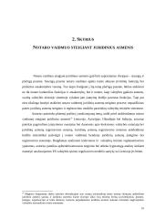 Notaro vaidmuo steigiant juridinius asmenis Lietuvoje ir kitose Europos sąjungos valstybėse 18 puslapis