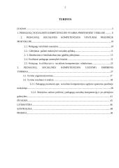 Pedagogų socialinės kompetencijos ugdymas 2 puslapis