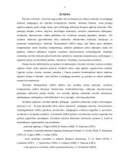 Pedagogų socialinės kompetencijos ugdymas 3 puslapis