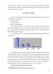 Pensijų sistemos reforma ir jos finansavimas Lietuvoje 12 puslapis