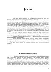Mažosios Lietuvos asmenybių savitumas. Kristijonas Donelaitis 2 puslapis