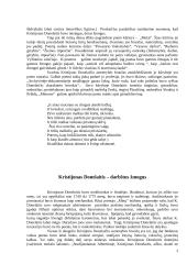 Mažosios Lietuvos asmenybių savitumas. Kristijonas Donelaitis 3 puslapis