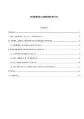 Mobilusis satelitinis ryšys