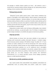 Molekulių prasiskverbimas pro plazminę membraną 4 puslapis