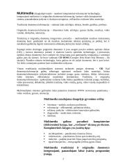 Multimedija, multimedijinės sistemos 2 puslapis