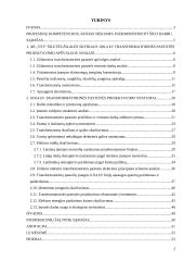 Transformatorinės pastotės projektavimas: AB "VST" Šilutės-Šilalės skyriaus 2 puslapis