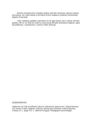 Netradiciniai mokymo metodai ugdymo procese 7 puslapis