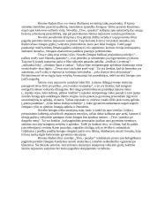 B. Radzevičius "Tėve, - pasakys"