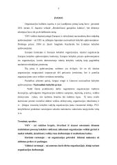 Organizacijos kultūros tyrimas diegiant visuotinę kokybės vadybą organizacijoje 3 puslapis