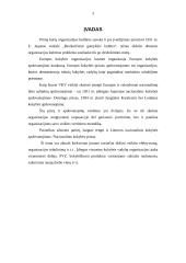 Organizacijos kultūros tyrimas diegiant visuotinę kokybės vadybą X organizacijoje 3 puslapis