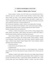 Pagrindinės verslo organizavimo formos ir jų reikšmė Lietuvos ekonomikai 6 puslapis