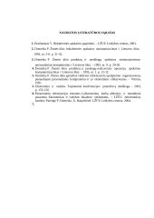 Pastovios informacijos žinynų formavimas, kompiuterizuojant materialinių vertybių apskaitą 12 puslapis