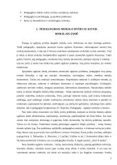 Pedagogikos mokslo ryšys su kitais mokslais 3 puslapis