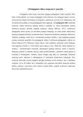 Pedagoginė etika: samprata, pagrindai ir šiuolaikinis požiūris 4 puslapis