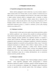 Pedagoginė etika: samprata, pagrindai ir šiuolaikinis požiūris 6 puslapis