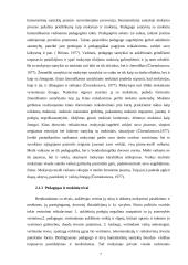 Pedagoginė etika: samprata, pagrindai ir šiuolaikinis požiūris 7 puslapis