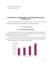 2001-2004 metų finansinės būklės analizė: AB bankas "Swedbank" (Hansabankas) 19 puslapis