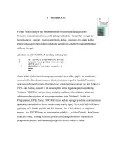 Programavimo kalba: Fortran 90 5 puslapis